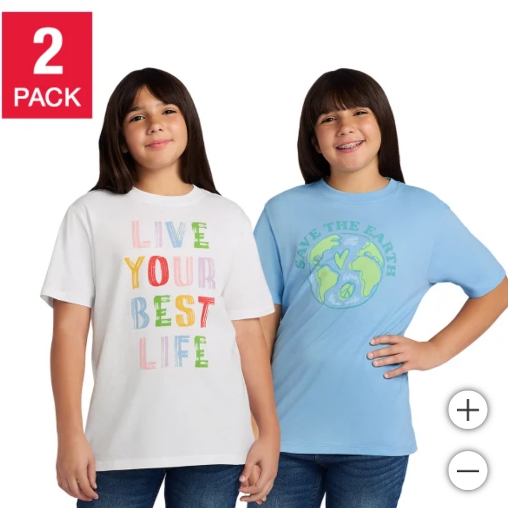 Charlie & Scout Youth 2-pack Tees
